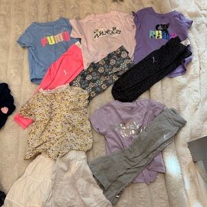 Summer Puma Kids Clothing Set toddler girls - Multicolor